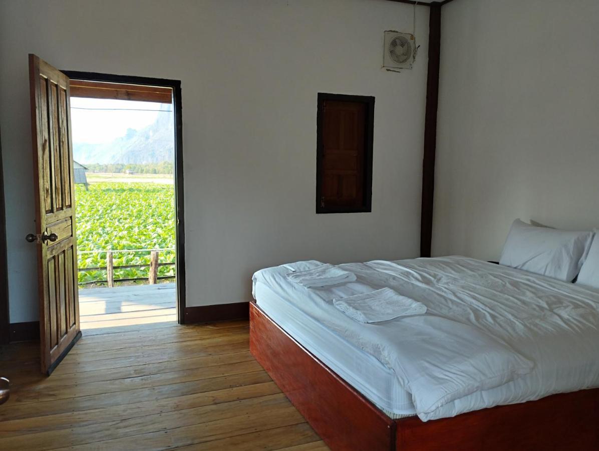 Konglor Khamchalern Guesthouse And Restaurant Ban O Bagian luar foto