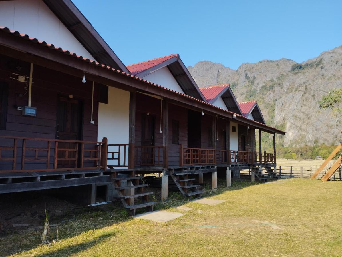 Konglor Khamchalern Guesthouse And Restaurant Ban O Bagian luar foto